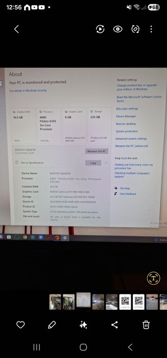 Vand/schimb  placa de baza cu  fx 6350