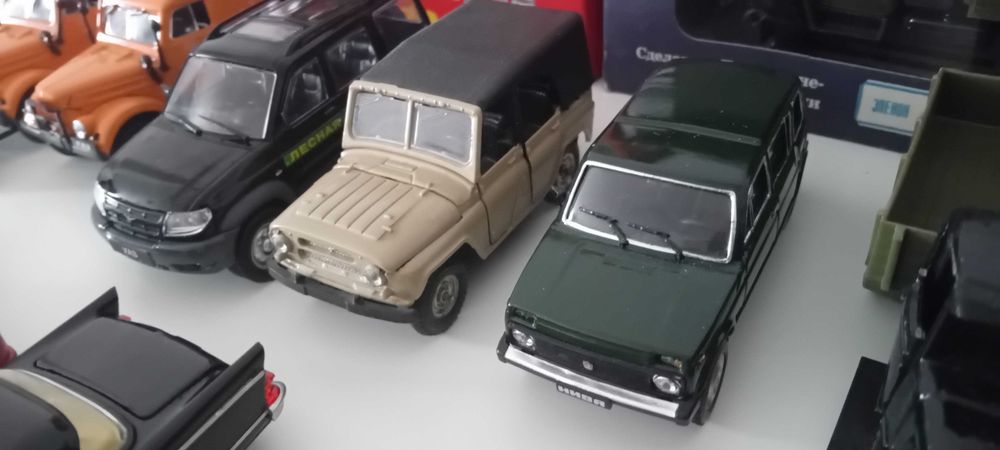 USSR, CCCP, СССР, 1:43 Moskvich, Chaika, Mercedes, Lada, ZIL 131