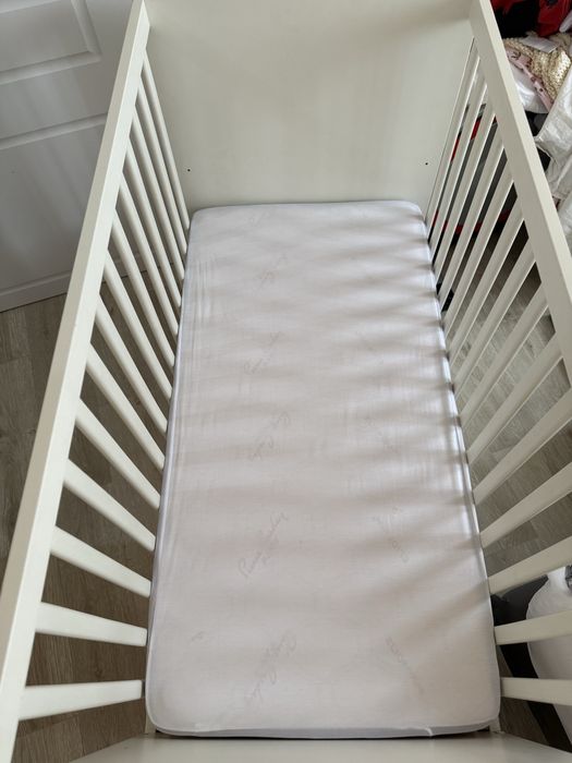 Бебешка кошара Икеа бебешко легло бебешки матрак Pierre Cardin 60/120