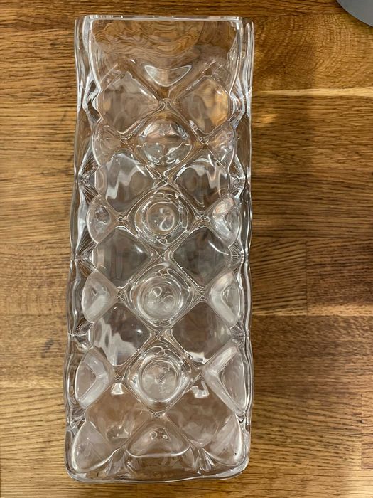 o frumoasa vaza WMF Germania art deco midcentury din cristal grea