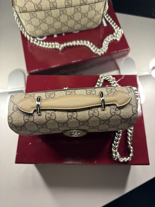 Оригинална чанта Gucci Petite GG Mini