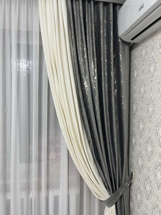 Продам шторы б/у в отличном состоянии