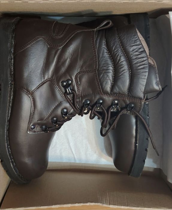 Bocanci piele Militari