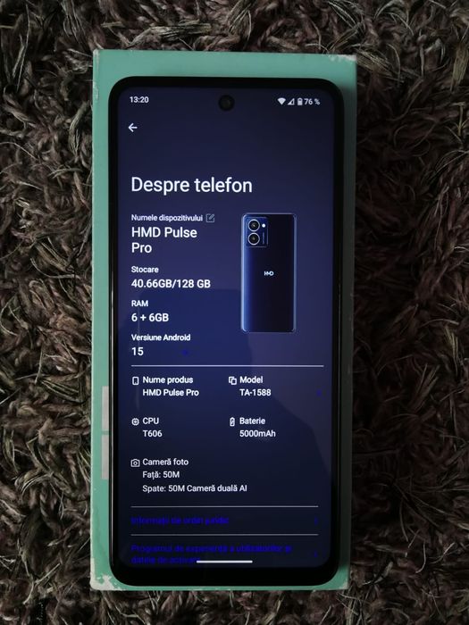 Vând/Schimb,HMD PULSE PRO,128GB