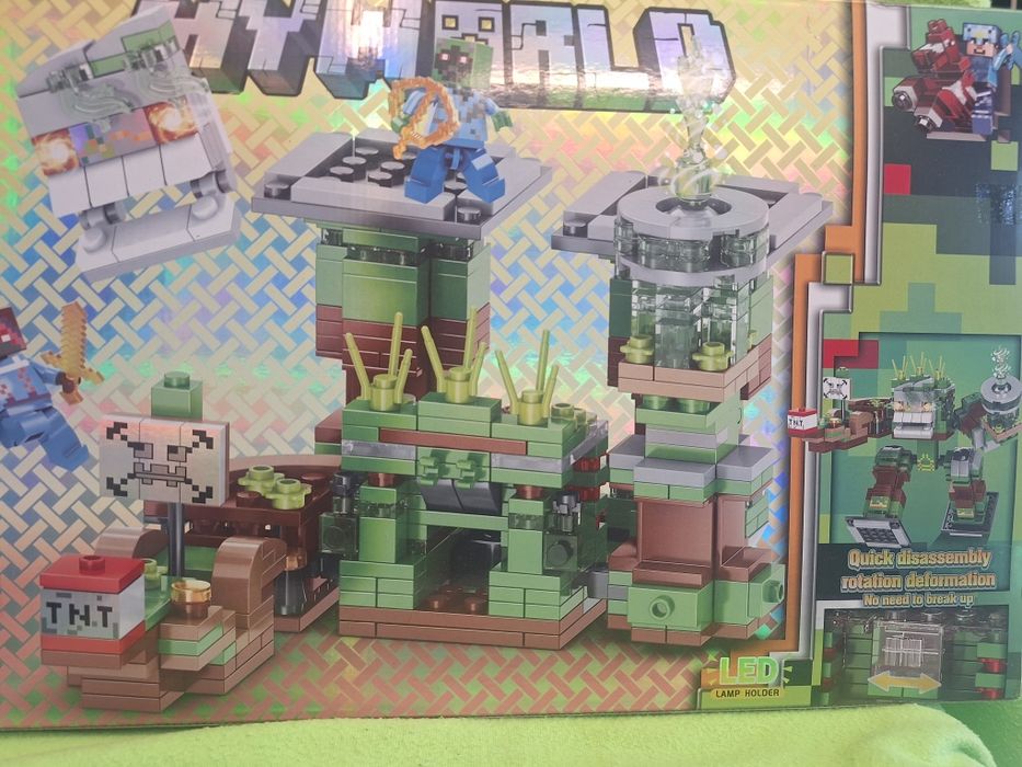 Minecraft огромен конструктор -  511 ел