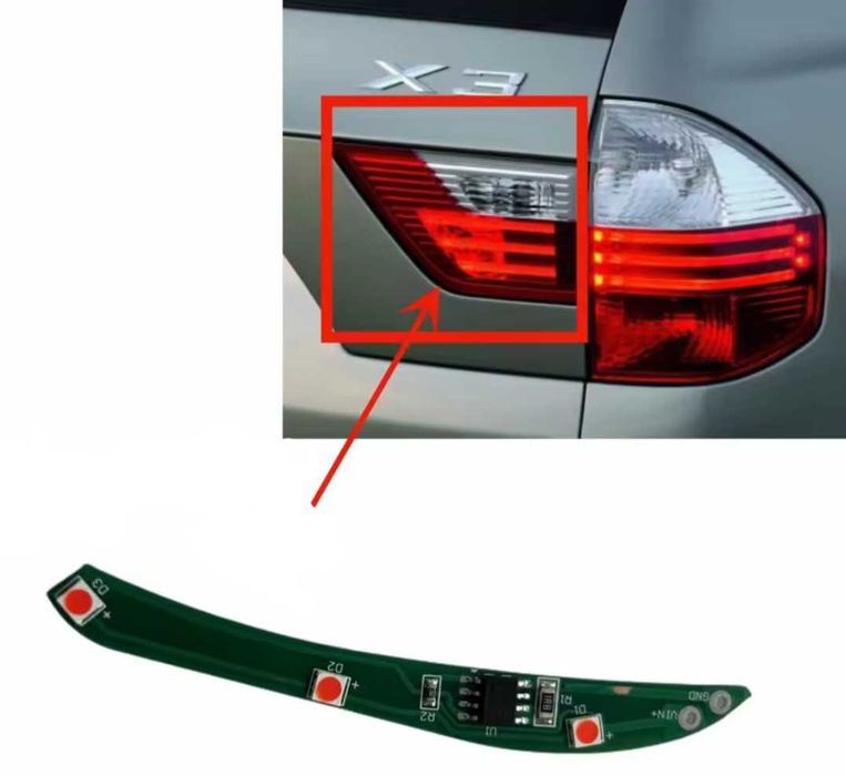 Ремонтен комплект за диодните стопове на БМВ Х3 E83 BMW X3 спирачка