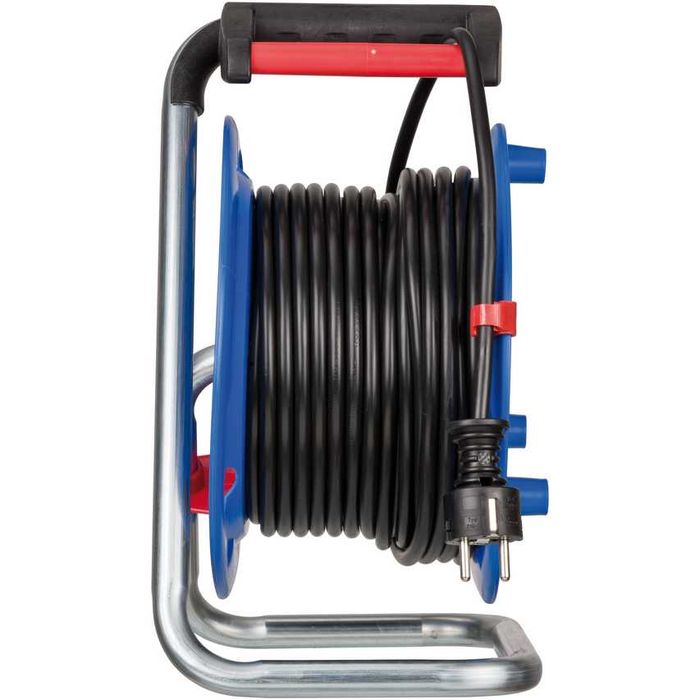 Удлинитель на катушке Brennenstuhl (Германия) 4 розетки кабель 25 м