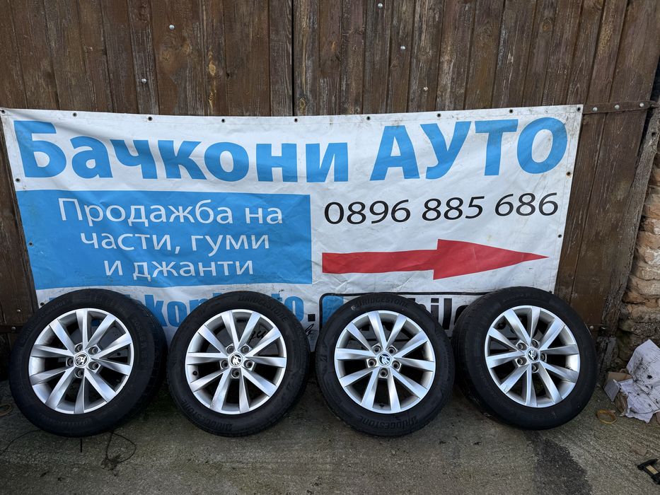 16 5х112 джанти с гуми