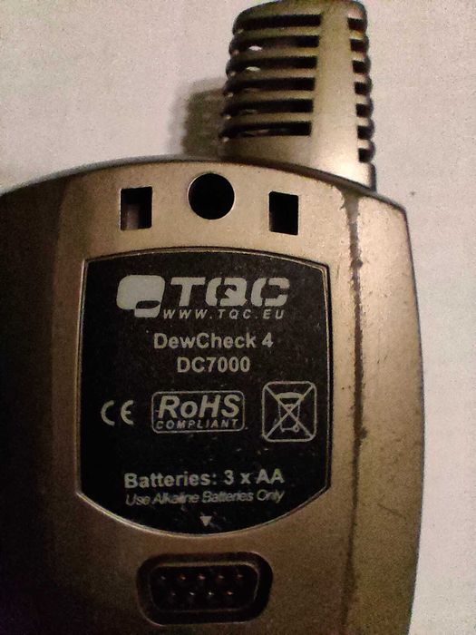 The TQC DewCheck 4 Уред за измеване на влажност и температура.
