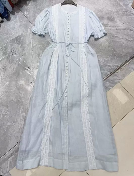 Платье из льна размер S