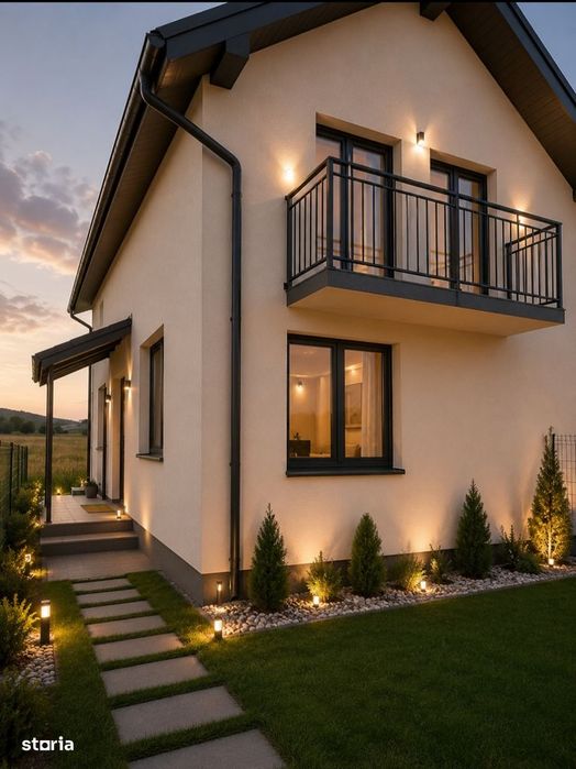 Casă tip duplex modernă în Sângeorgiu , confort, spațiu și eleganță