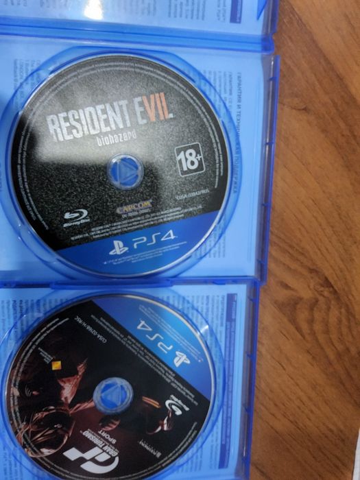 Продам 2 диска на ps4