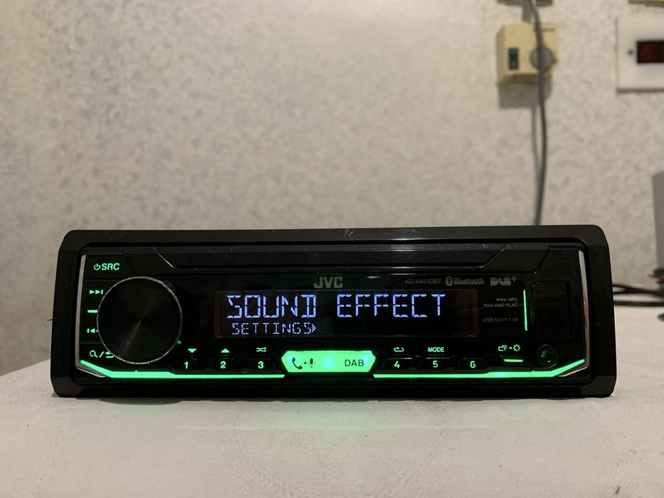 Авто радио JVC Bluetooth