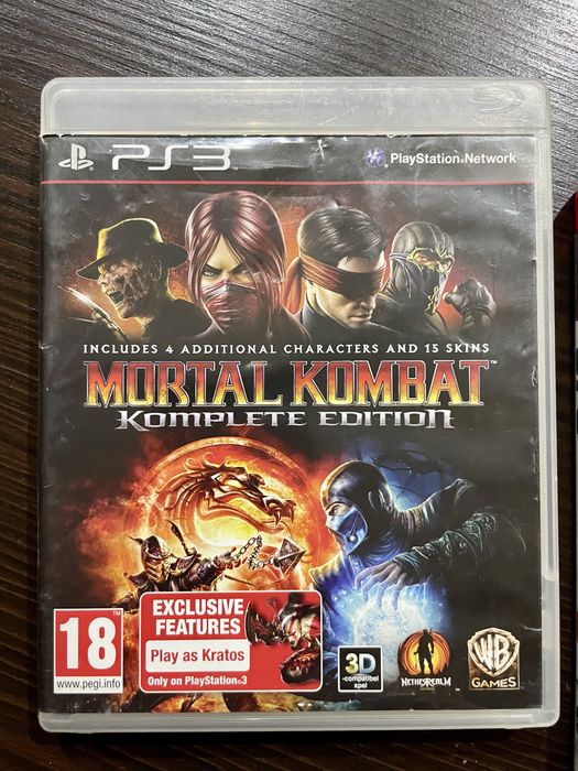 Мортал Комбат PS-3 Playstation 3