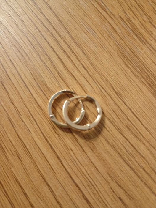 Детски златни обеци