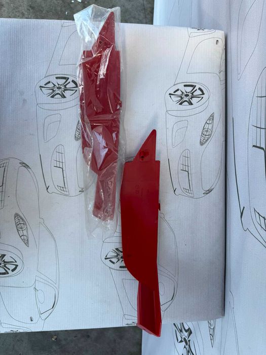 Set Lămpi Ceață Spate Stânga + Dreapta Ford Fiesta MK7 2012 / 2008-2017 / Cod OEM 8A61-17E847-AB (5C2)