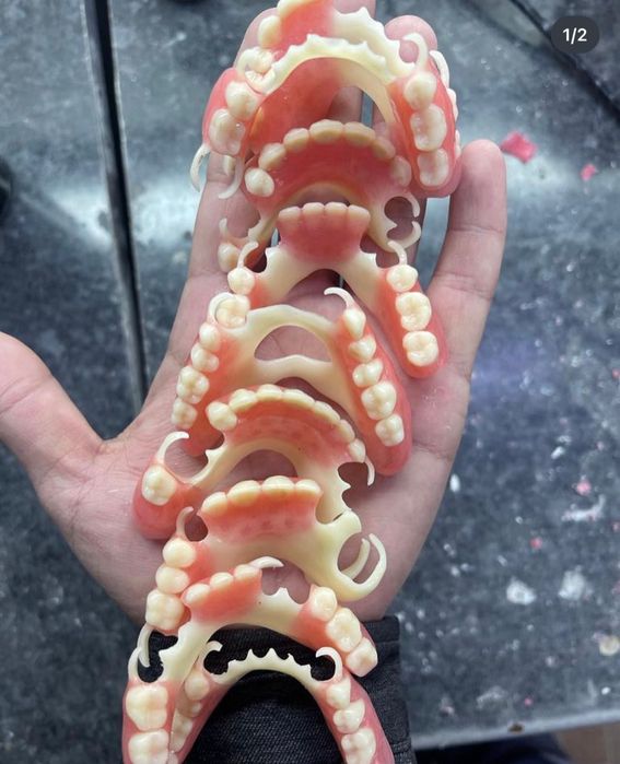 Протез зубной био