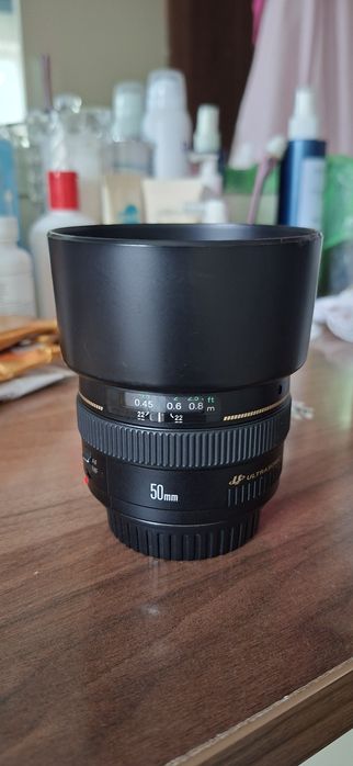 Canon 50mm объектив