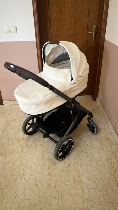 3 в 1 Бебешка количка Cybex Balios S Lux TPE 2024 Seashell Beige