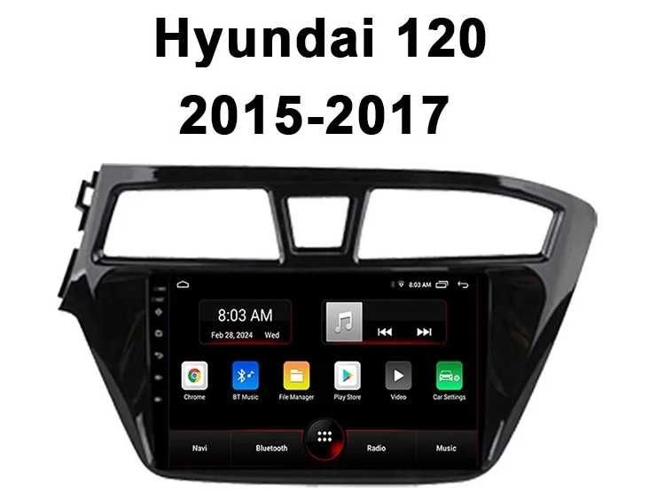 Мултимедия за Hyundai I20 Двоен дин Навигация дисплей Android i20 GPS