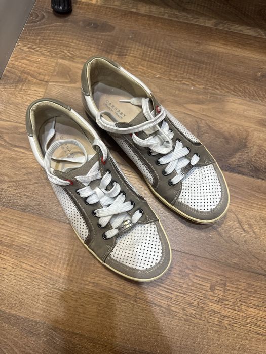 Мужские макасы кожаные