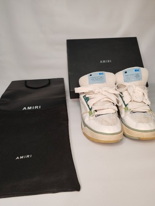 Amiri MA-2 Cream White Sneakers, mărime 46