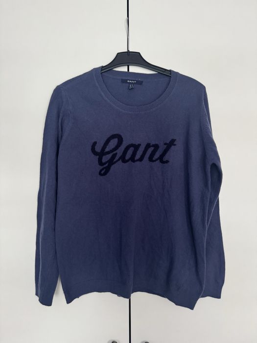 Pulover Gant bleumarin din lana marimea xl