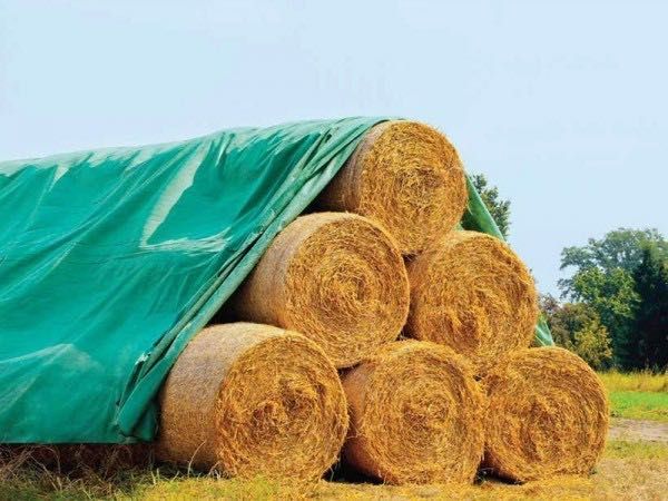 PRELATA impermeabilă-PROTECTIE BALOTI 9.8x12.5m=865lei; 10.4x12.5=965