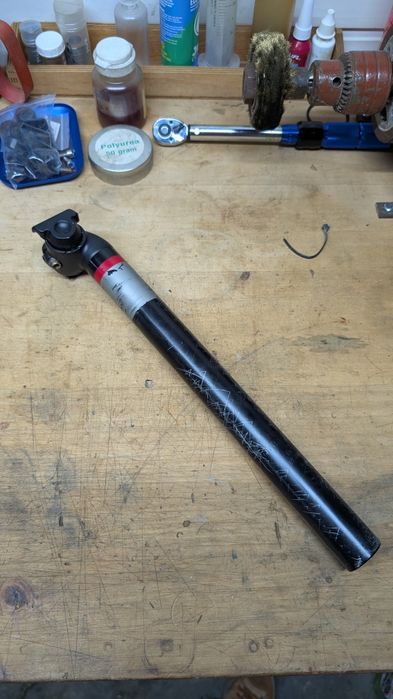 Алуминиево колче 31.6мм дължина 36см.