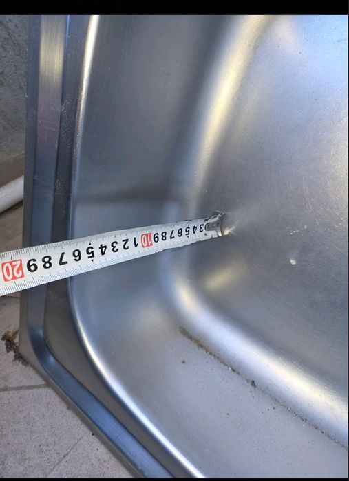 Мивка с ляв отцедник р-р 78х43 см