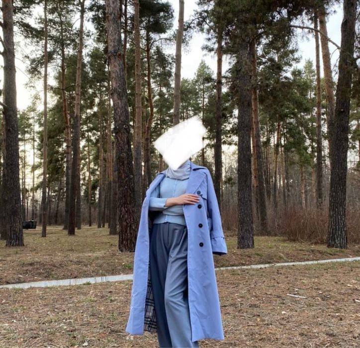 Тренч длинный модный