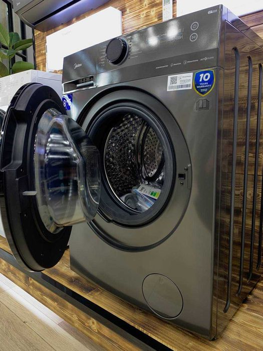 Стиральная машина Midea модель MF200D80WB/T-C - 8 кг + Сушка (6 кг)