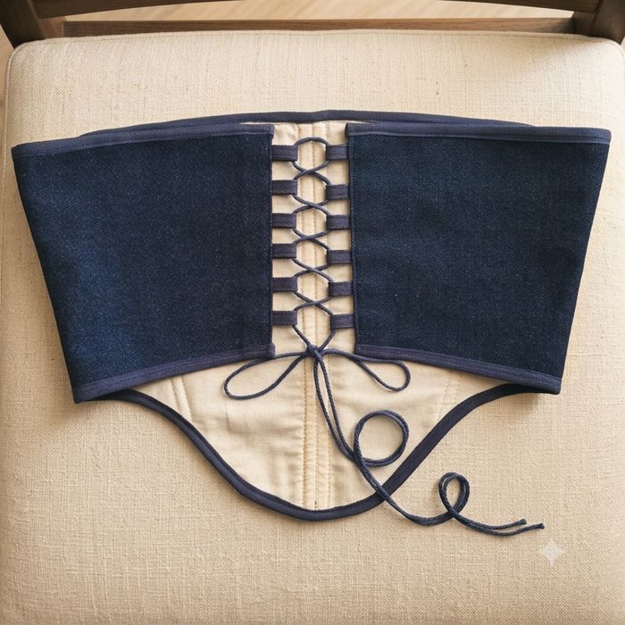 Бутиков Denim корсет, М-размер