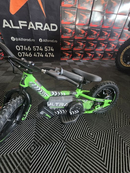 Bicicleta eliptica copii intre 2 si 6 ani 2 viteze roti 12 inch