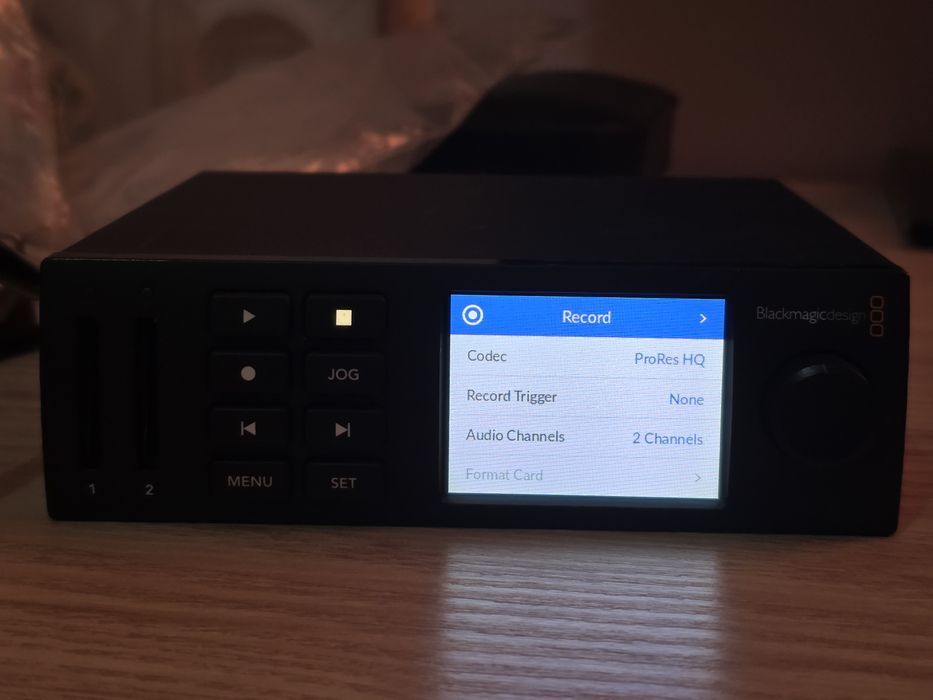 Blackmagic Hyperdeck studio hd mini