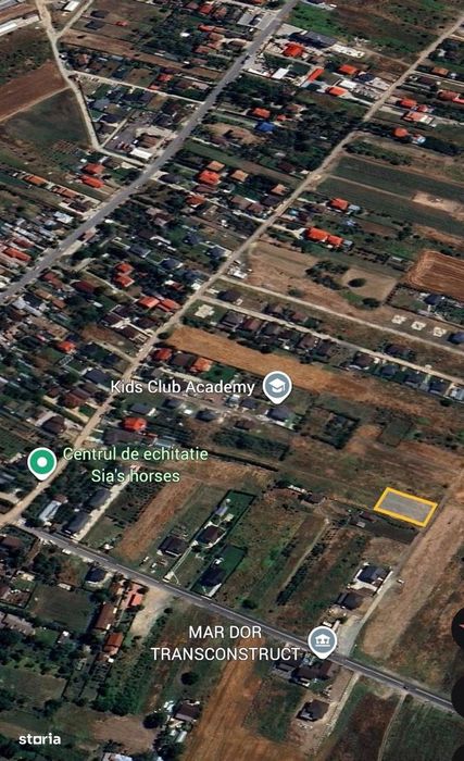 Teren de vânzare 430mp, utilități disponibile