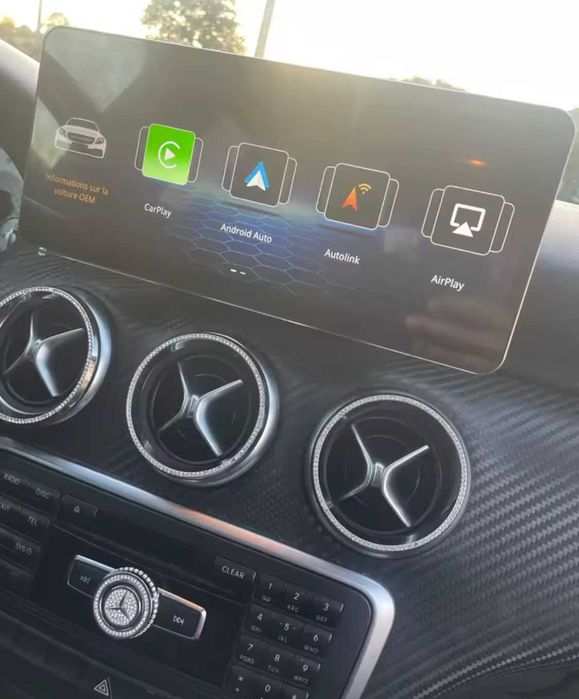 Navigatie Android CarPlay Mercedes A Class W176, CLA C117, GLA X156
