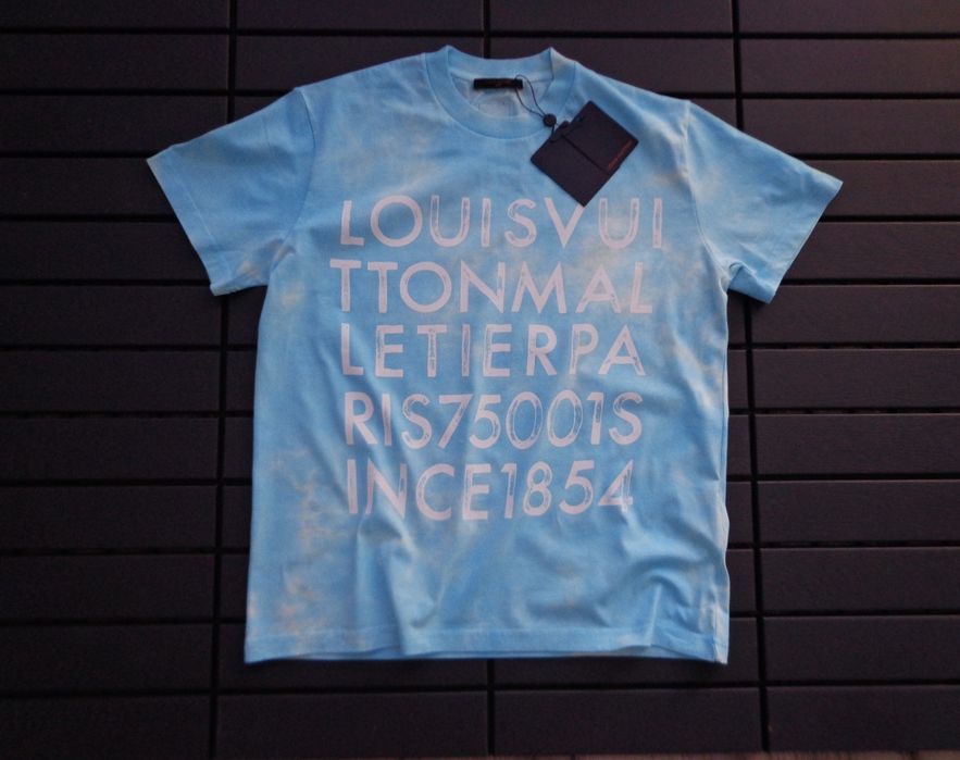 Мъжка тениска Louis Vuitton Tie -Dye  Printed T shirt