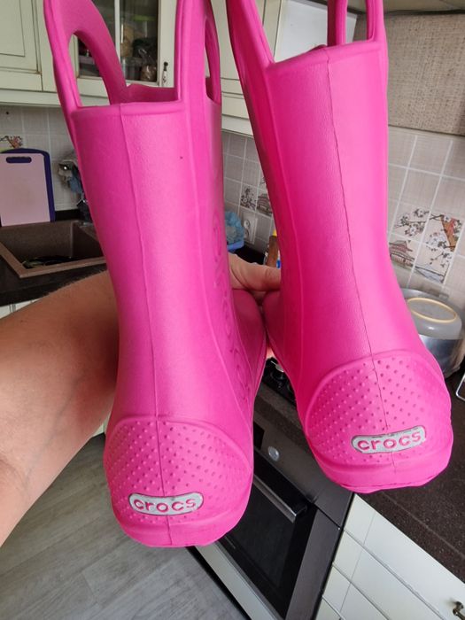 Продам сапожки Crocs  размер  34-35рJ3