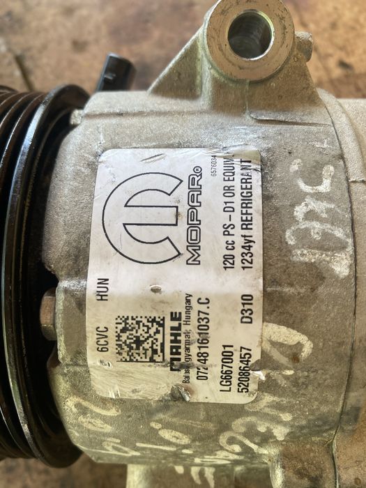 Компресор климатик за фиат 500х джип  ренегат