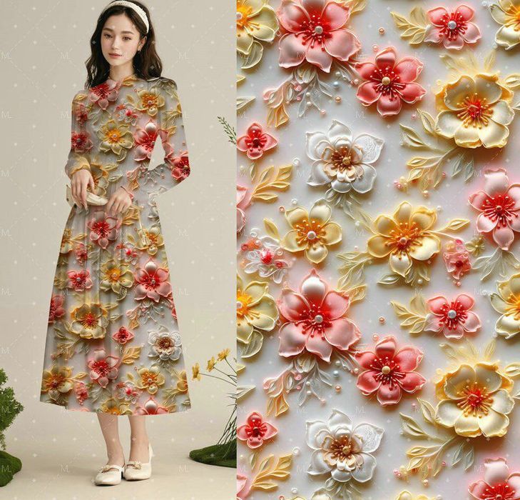 Istanbul 3D va 5D poplinlar faqat rulonga