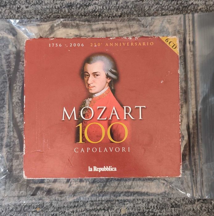 Ediție de colecție Mozart cu 6 CD-uri