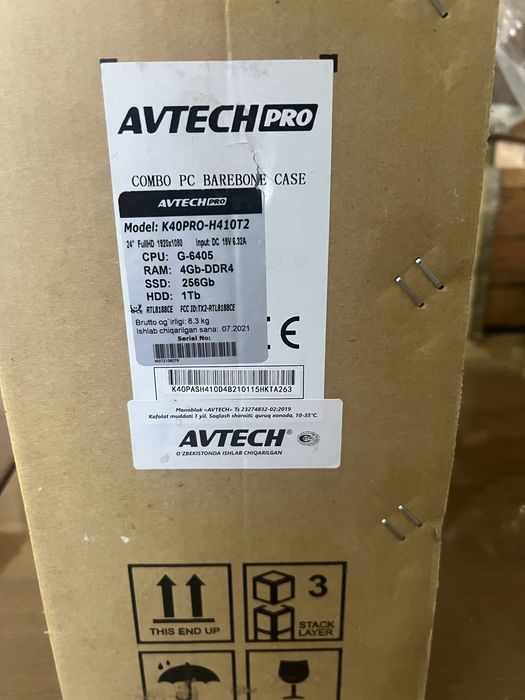 Моноблок AVTECH PRO K40PRO - H510 новый запечатанный