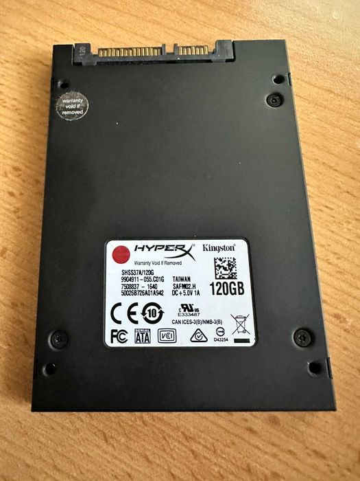SSD 120GB Kingston HyperX Savage