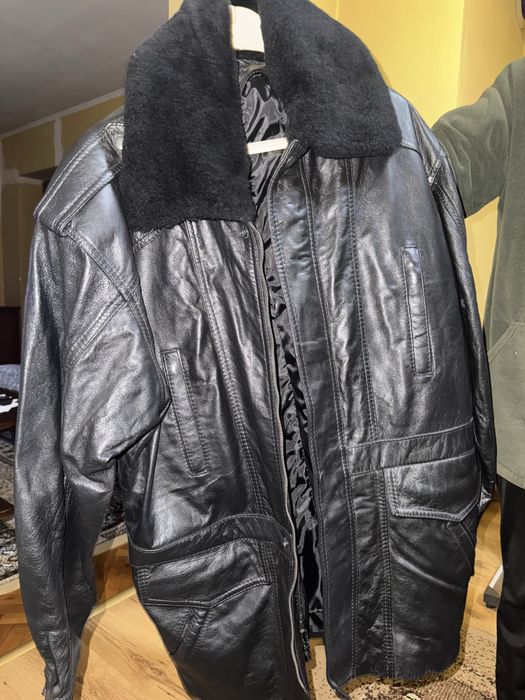 Естествена кожа шуба