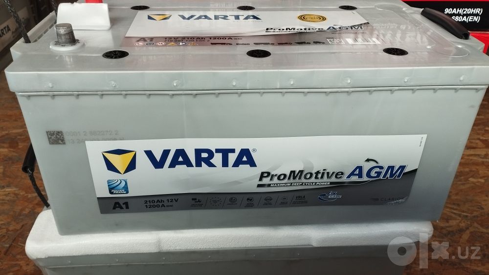 Аккумулятор VARTA Silver Dynamic AGM 210Ah 1200A R+ A1