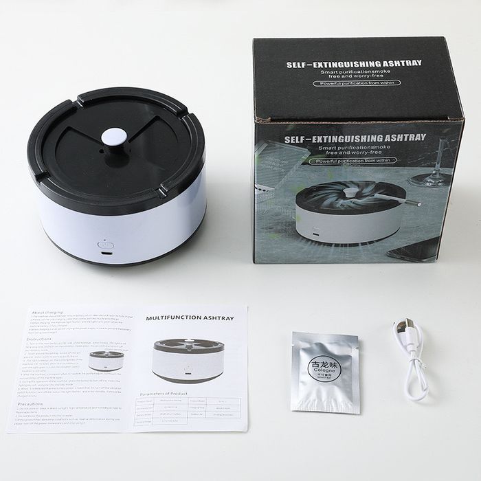 Многофункциональная пепельница с очисткой воздуха