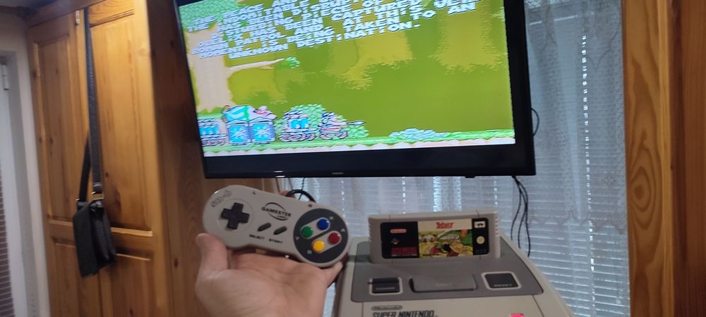 Nintendo SNES пълен комплект