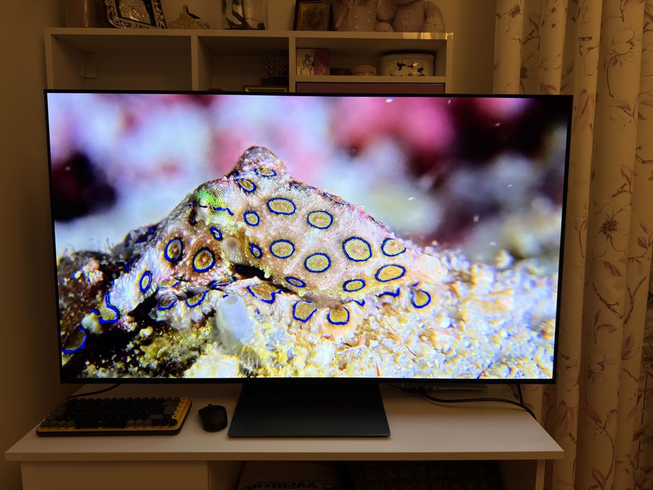 GARANTIE - Televizor SAMSUNG OLED 55S90D 138cm Smart 4K Ultra HD 100Hz