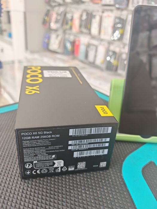 Poco X6, 12/256 GB, Nou, Garanție